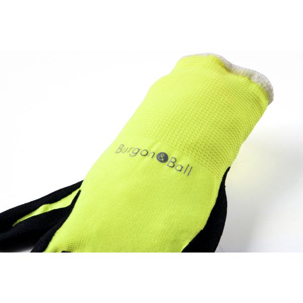 Burgon &amp; Ball Florabrite Fluorescent Garden Glove Yellow M/L