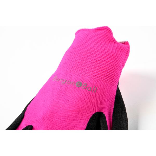 Burgon &amp; Ball Florabrite Fluorescent Garden Glove Pink M/L