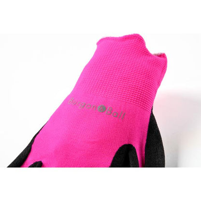 Burgon &amp; Ball Florabrite Fluorescent Garden Glove Pink M/L