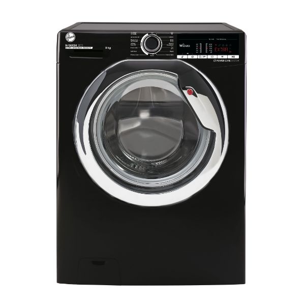 Hoover H3WS495TACBE80 H-Wash 300 9kg Freestanding Washing Machine Black C Rated