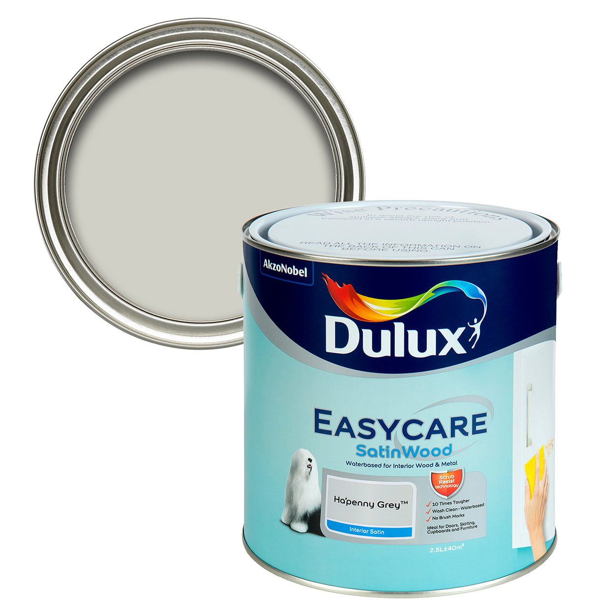 Dulux Easycare Satinwood Ha&