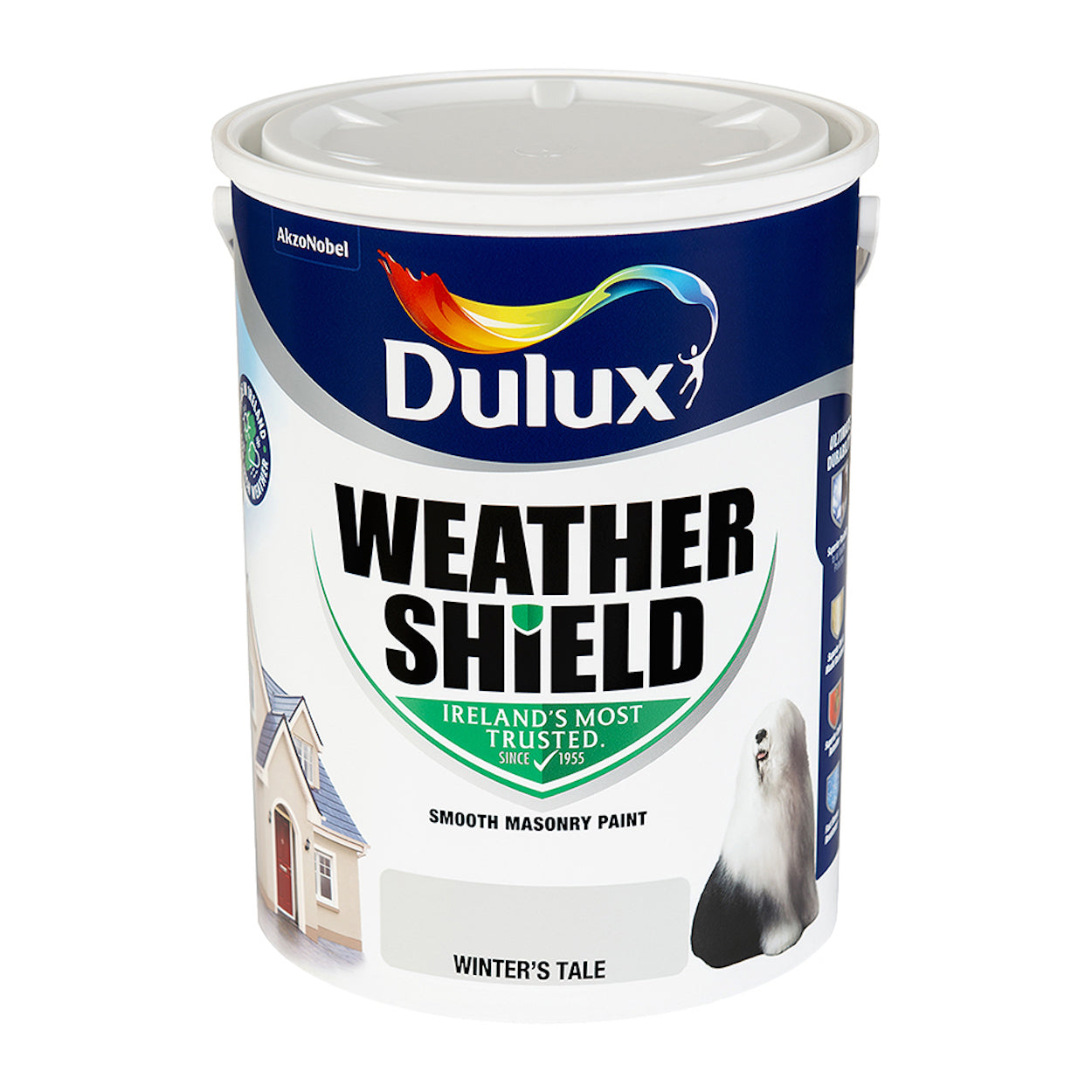 Dulux Weathershield Smooth Masonry Winters Tale 5L