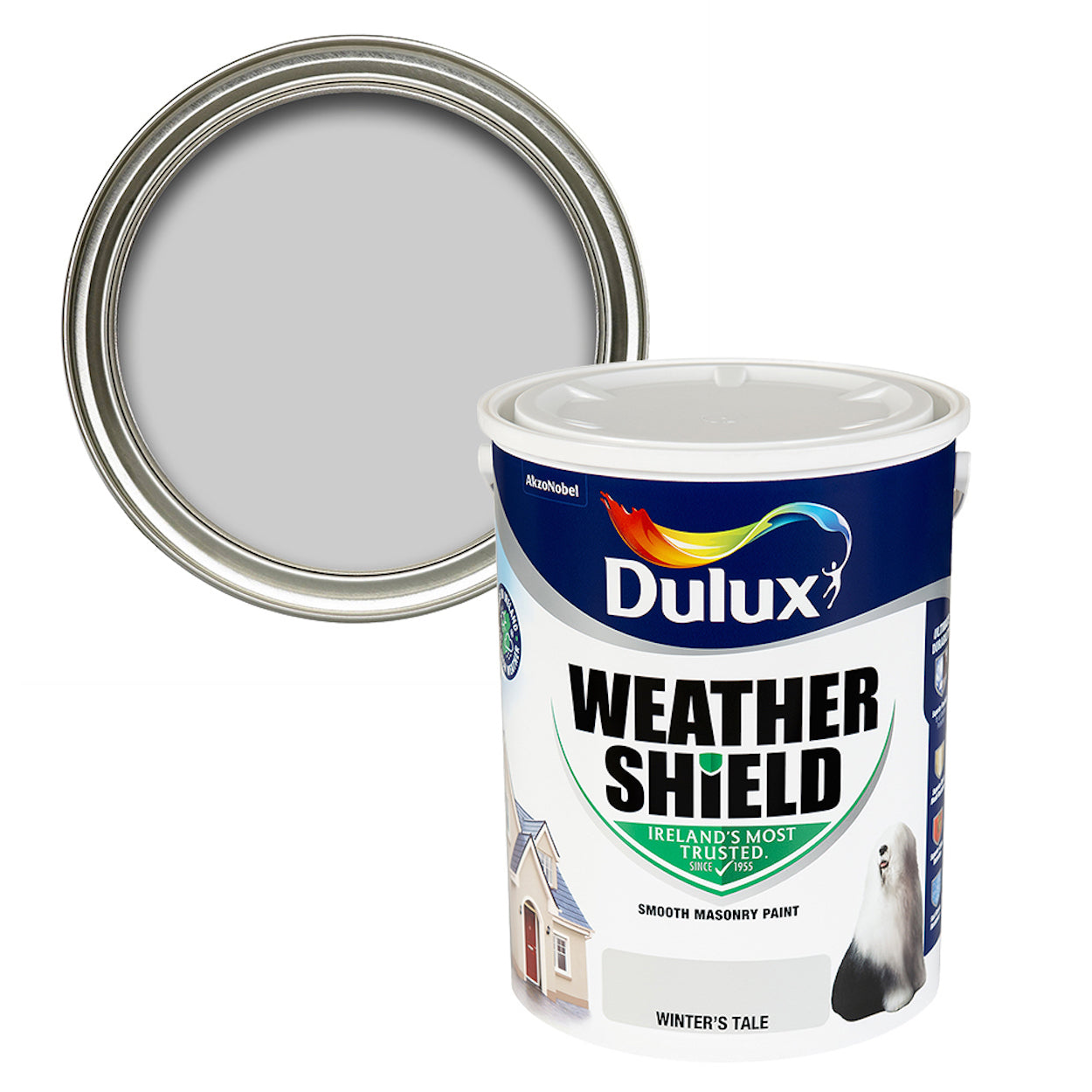 Dulux Weathershield Smooth Masonry Winters Tale 5L
