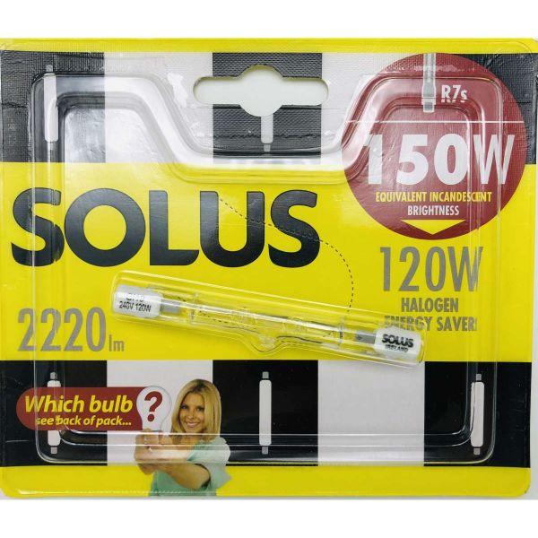 Solus 150W=120W R7s J78 Halogen E/Save