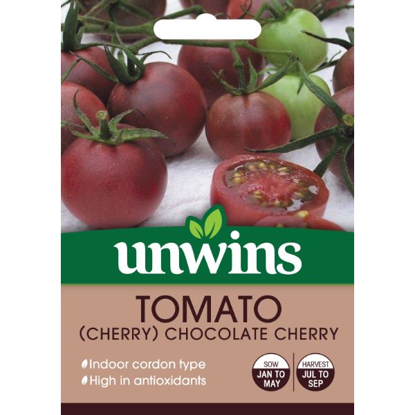 Unwins Seed Packet Tomato Chocolate Cherry