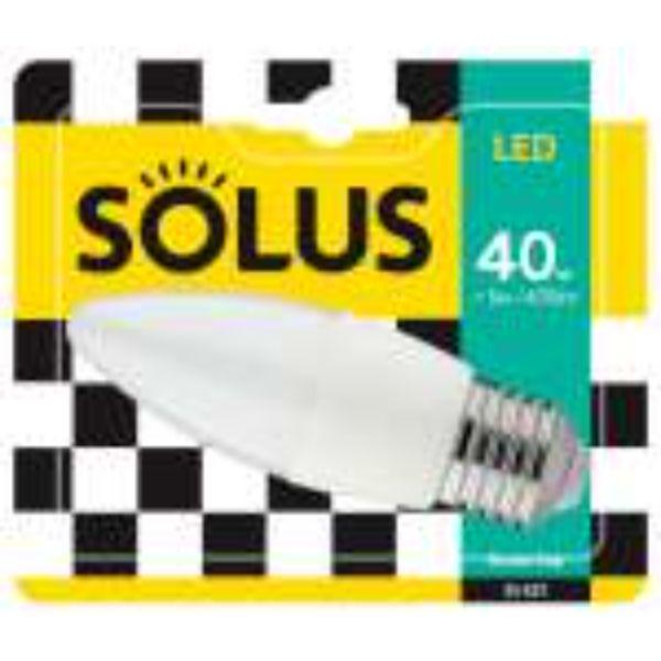 Solus 40W=5W ES SMD C35 Candle LED NON-DIMM