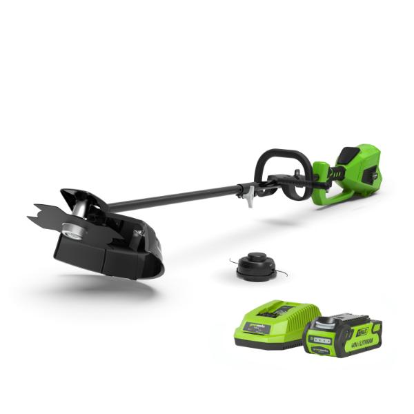 Greenworks 40V DigiPro 35cm (14&quot;) Cordless Linetrimmer with 2Ah Battery &amp; Charger