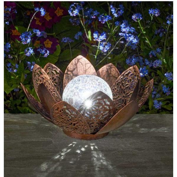 Smart Garden Damasque Solar Lotus