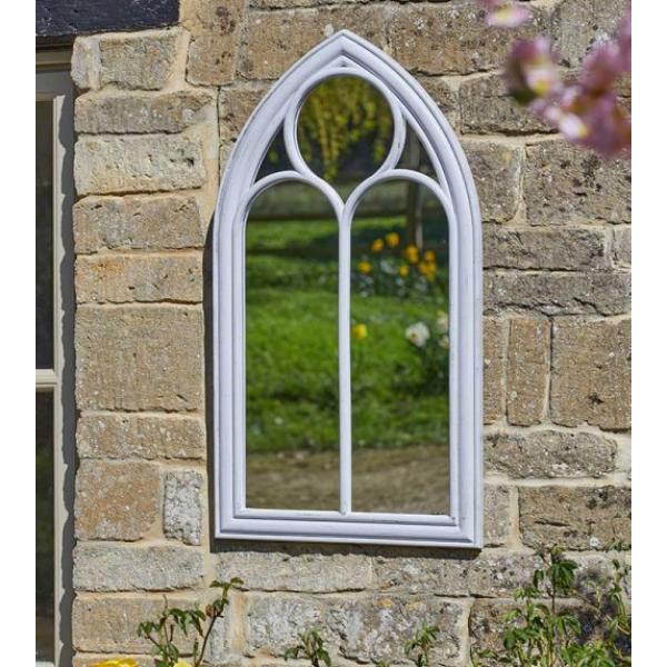 Smart Garden Outside In Designs Abbey Mirror - Silvergris