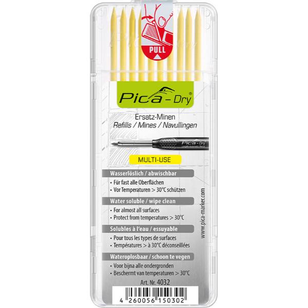 Pica DRY Refill Set Yellow (10 pcs)                             