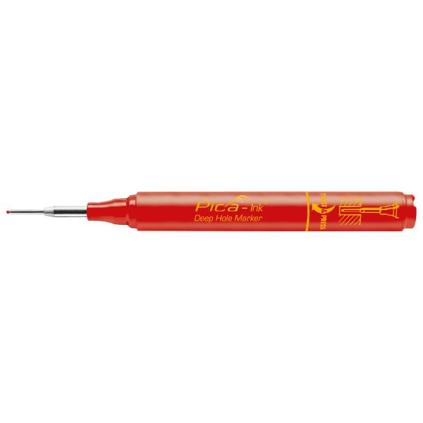Pica INK Deep-Hole-Marker Red                               