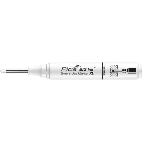 Pica BIG-Ink Smart-Use Marker XL White                      