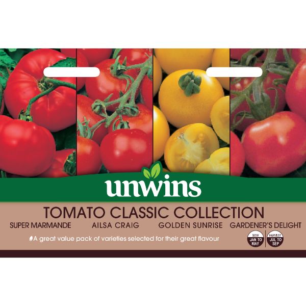 Unwins Seed Packet Tomato Classic Collection