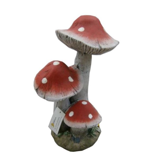 Garden Ornament Mushroom Shape D19H29