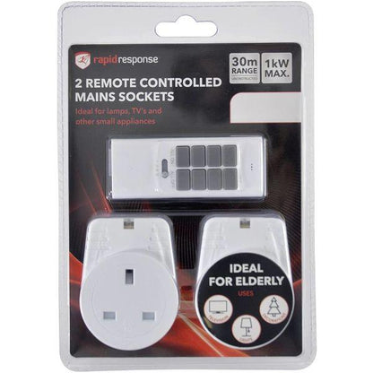 Lloytron Remote Control Sockets 2Pk