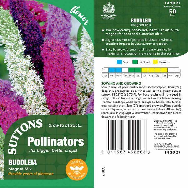 P &amp; P - Buddleia Magnet Mix