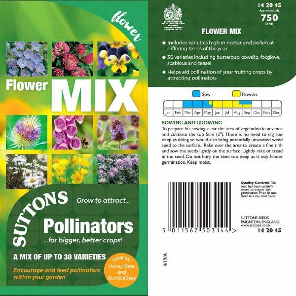 P &amp; P - Pollinator Flower Mix