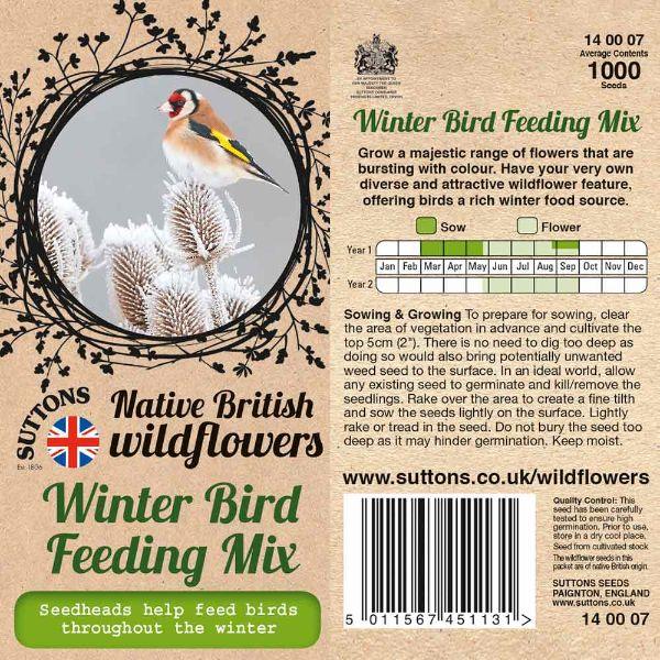 Winter Bird Feeding Mix