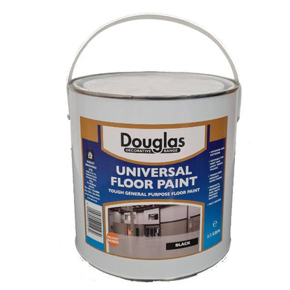 Concrete &amp; Floor Paint Black 2.5L