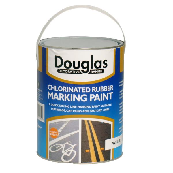 Chlorinated Rubber Marking Paint White 5L