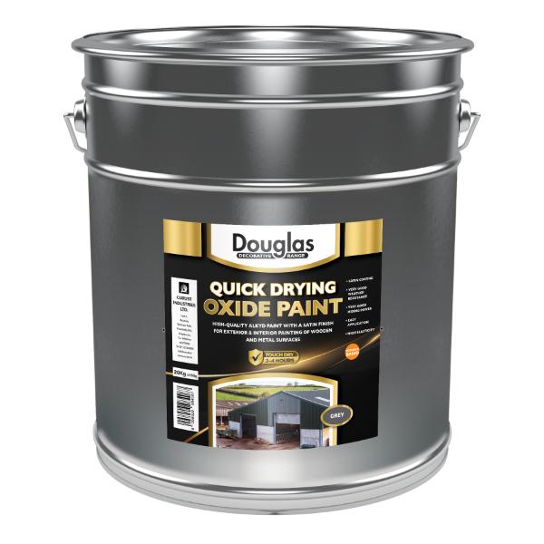 Douglas Quick Drying Oxide Paint Dark Grey 20Kg