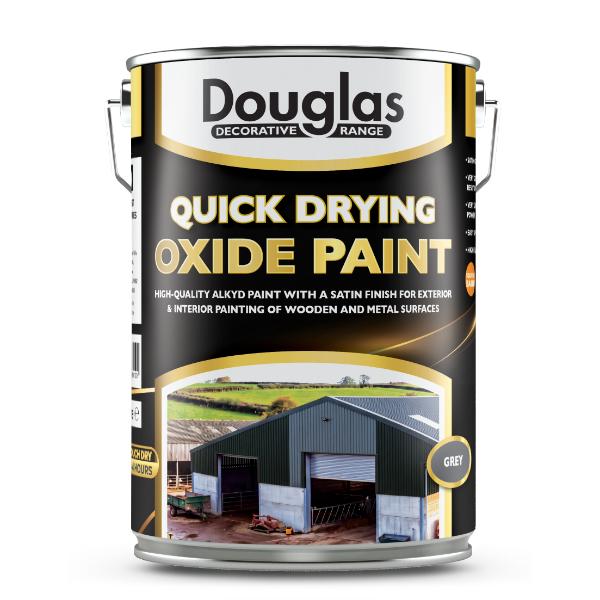 Douglas Quick Drying Oxide Paint Dark Grey 5L