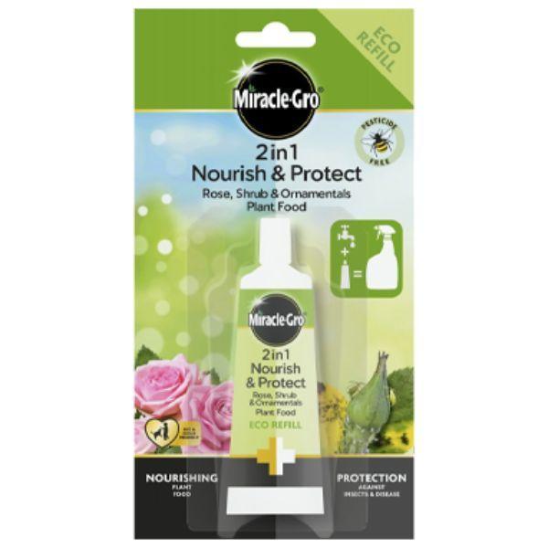 Miracle-Gro 2 In 1 Nourish &amp; Protect Plant Food &amp; Pest Barrier Refill