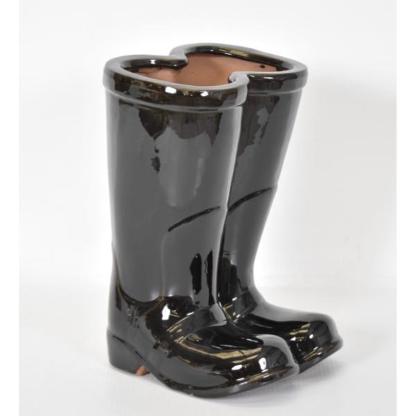 Black Boots Planter 25X24X39