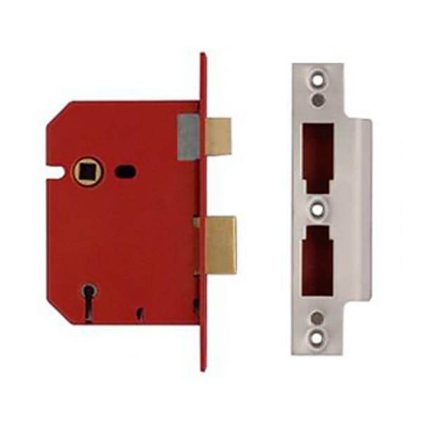 Union 5 Lever Mortice Sashlock Brass