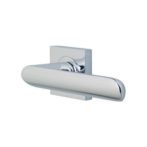 Perrys Vicenze Horizon Lever Handle on Square Rose SC