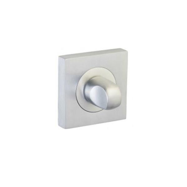 Perrys Horizon Satin Chrome Square Thumb turn