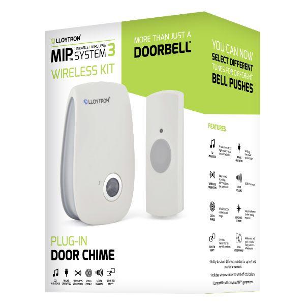 Lloytron Mip3 - 32 Melody Plugin Door Chi Kit/Wh