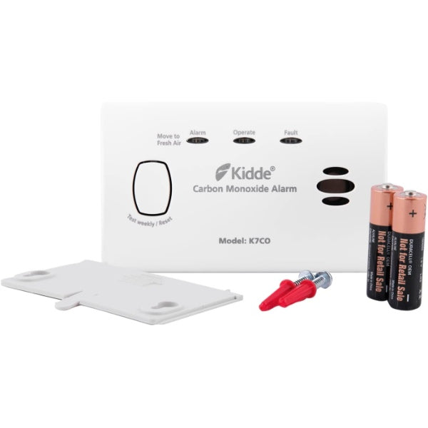 Kidde FSK7CO CO2 Battery Alarm-10 Yr Cert Boat/Caravan