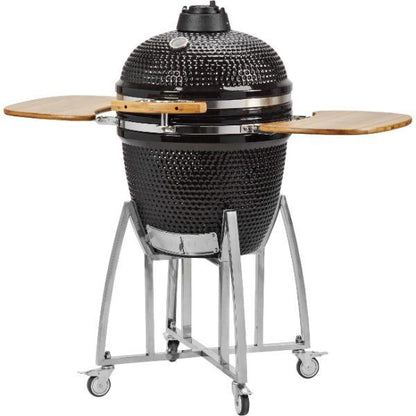 Oscar Camado Ceramic Charcoal BBQ 54cm Grill Black