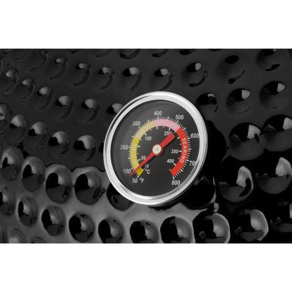 Oscar Camado Ceramic Charcoal BBQ 54cm Grill Black