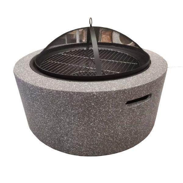 Garden MgO Outdoor Firepit Round 75 X 75 X H39cm