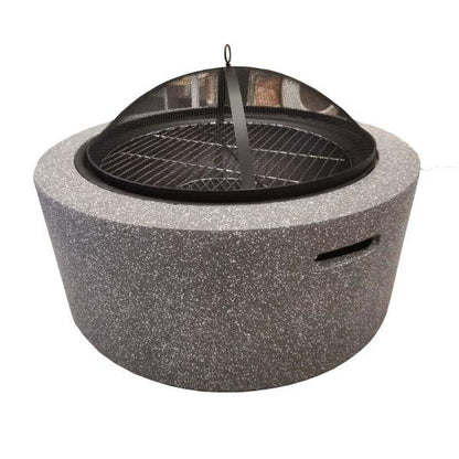 Garden MgO Outdoor Firepit Round 75 X 75 X H39cm