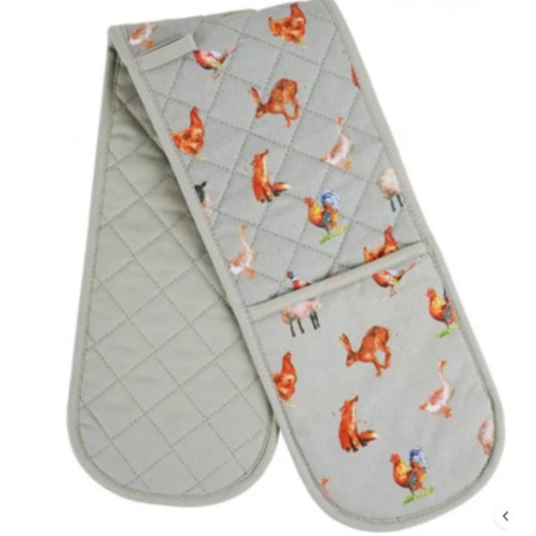Farm Friends - Double Oven Glove - Steelex                  