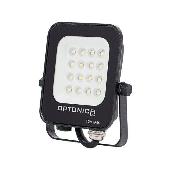Optonica Led Smd Floodlight 10w Ip65 4500k -Sensor