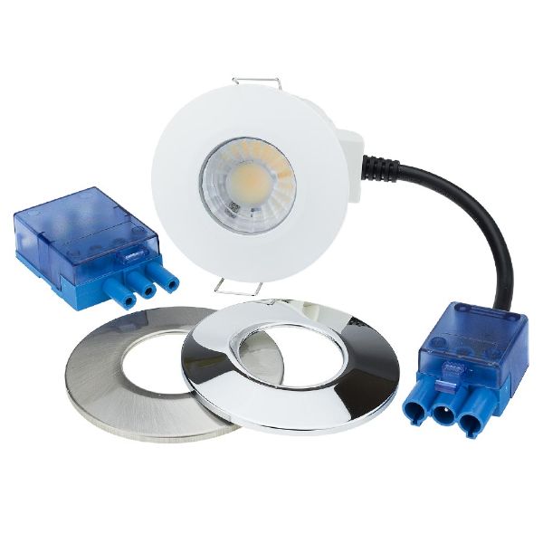 Optonica Led Fire-Rated Fixture 8w 40° Ip65