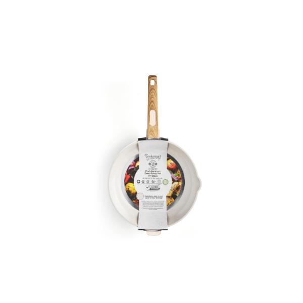 Cooksmart Deep Frying Pan 28cm Ivory