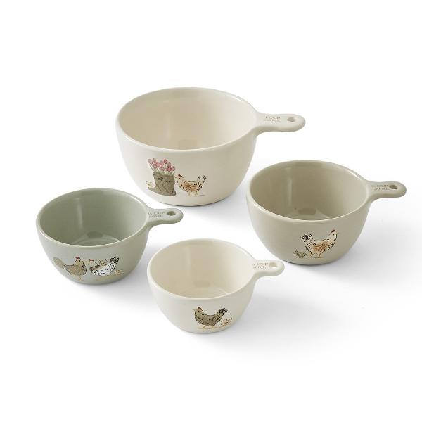 Hen House Lane Set of 4 Measuring Cups