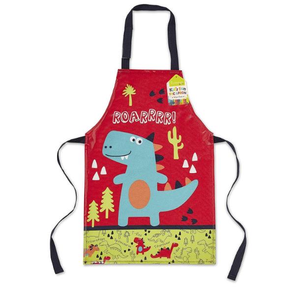Kids  Dinosaur PVC Apron