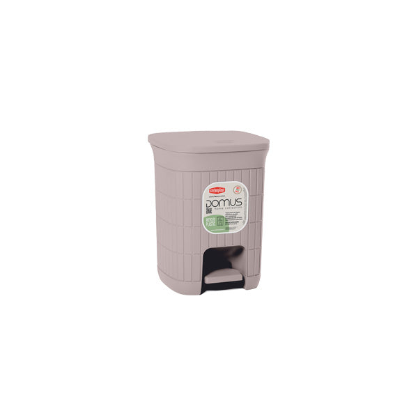 Stefanplast Domus Dustbin 6Ltr Greige