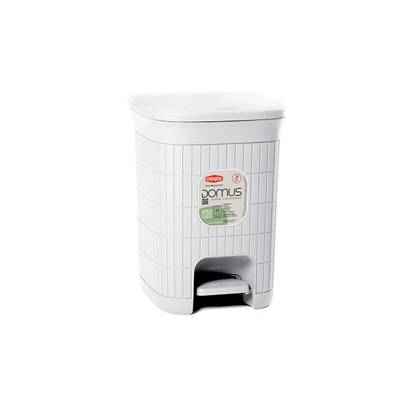 Stefanplast Domus Dustbin 20ltr Dust White