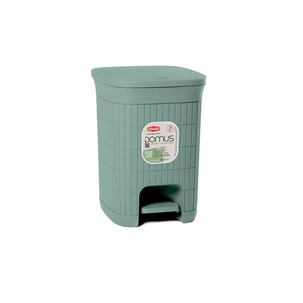 Stefanplast Domus Dustbin 20ltr Green Tea