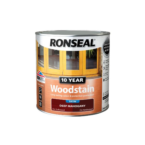 10 Year Woodstain Deep Mahogany 750ml