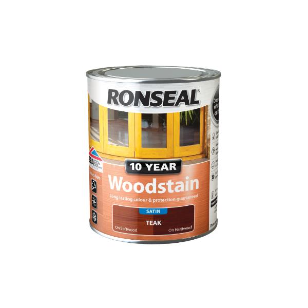 10 Year Woodstain Teak 750ml