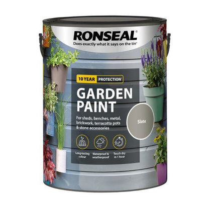 Ronseal Garden Paint Slate 5L