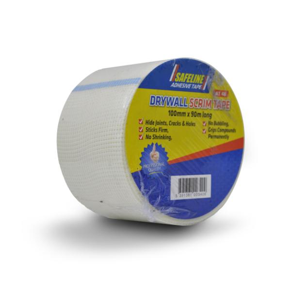 Safeline Self Adhesive Fibre Scrim Tape100mm X 90M